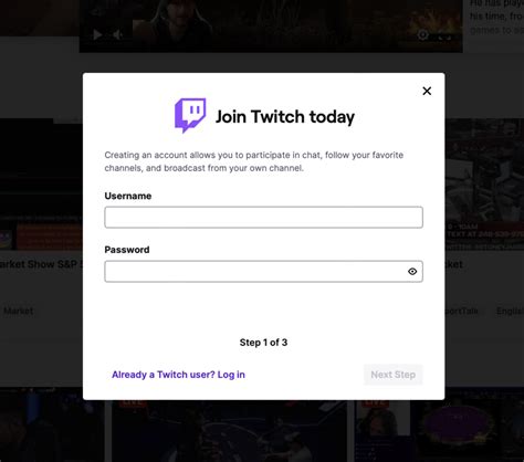 tweesh|twitch sign in.